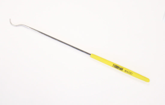 Tsubosan Diamond Offset Riffler Hooked Round #400 170 mm TDKM40J