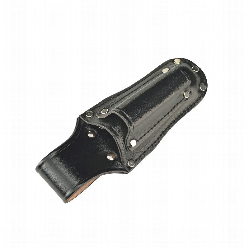 Marukin Black Leather Tool Holder, 2 Slots (Inner 45x20mm / Outer 25x15mm) TK-01