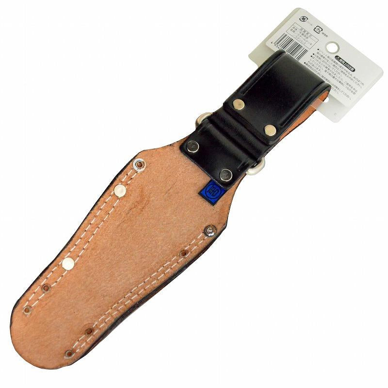 Marukin Black Leather Tool Holder, 2 Slots (Inner 40x25mm / Outer 30x10mm) TK-02