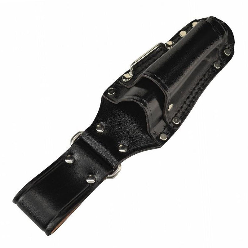 Marukin Black Leather Tool Holder, 2 Slots (Inner 40x25mm / Outer 30x10mm) TK-02