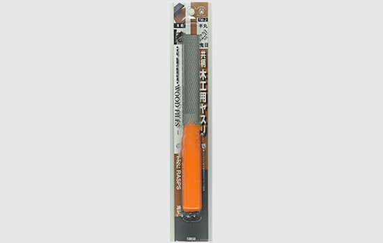 Tsubosan Woodworking File 150 mm with Grip Half Round TM2