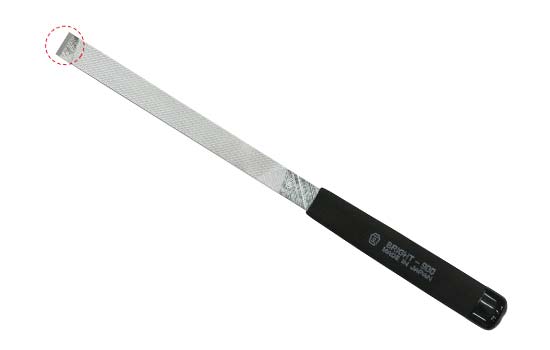 Tsubosan Varit+S Deburring File Bright-900 Extra Fine 215 mm VR04K