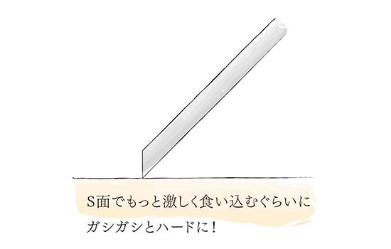 Tsubosan Varit+S Deburring File Short Bright-900 Medium 155 mm VRS02K