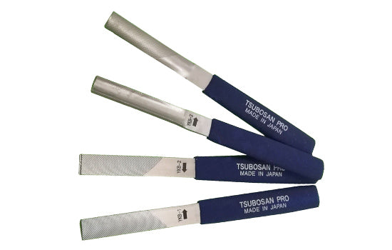 Tsubosan Side-Stroke File 130 mm Set of 4 YKB-ST