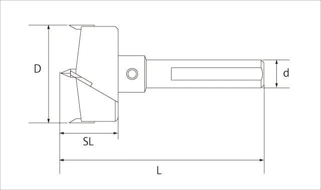 Star-M T.C.T. Adjustable Hinge Bit 35mm 13D-350