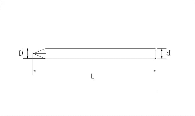 Star-M Center Drill for T.C.T. Adjustable Hinge Bit 3mm 13D-CD