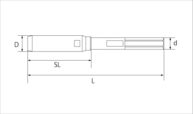 Star-M Guide for T.C.T. Bolt Filling Bit "Large Type" 18mm 28L-G180