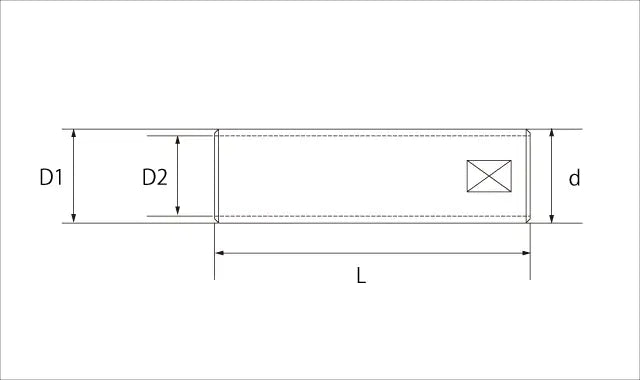 Star-M Replacement Pipe for T.C.T. P-Type Counterbore Bit 15mm 28P-P150