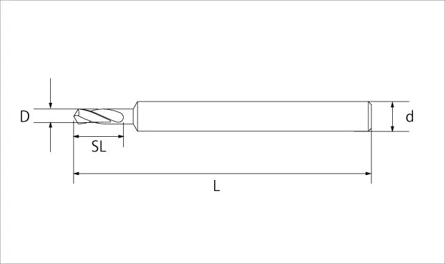 Star-M Spare Bit for Screw Extractor Bit 2.0mm 5050-CD020
