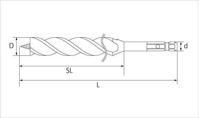 Star-M Nail Cutting Drill Middle 24mm 9M-240